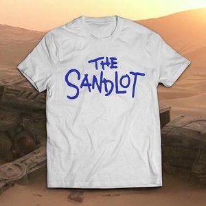 Vintage 90's Style The Sandlot Blue on White Tee